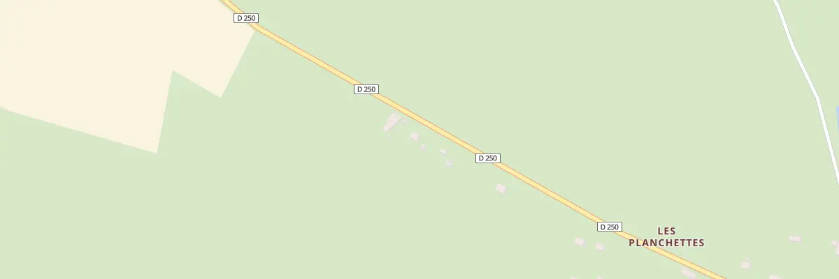 Plan du 43 Rte de Saint-amand à Braize