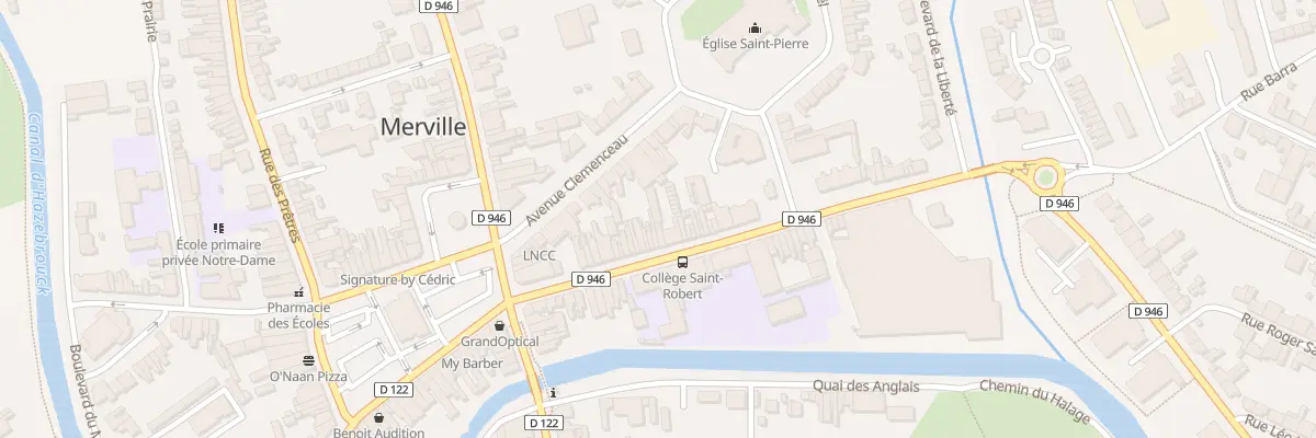 Plan du 29 Rue des Capucins à Merville