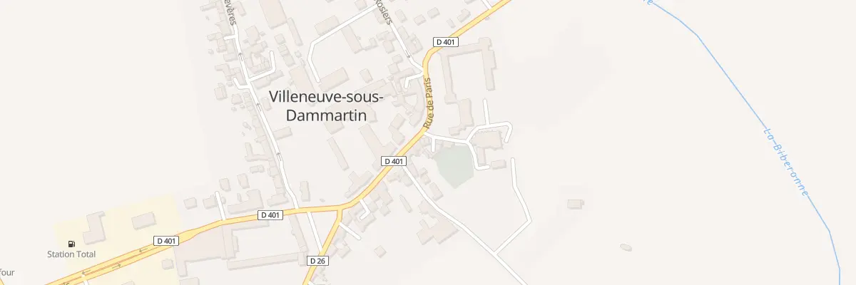 Plan du 2 Rue de l’Eglise à Villeneuve-sous-Dammartin