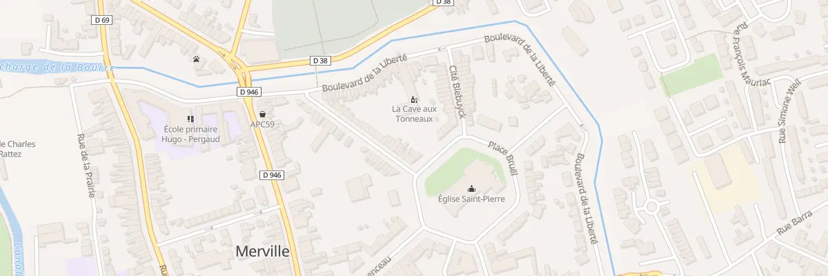 Plan du 6 Rue du Cap Wambergue à Merville