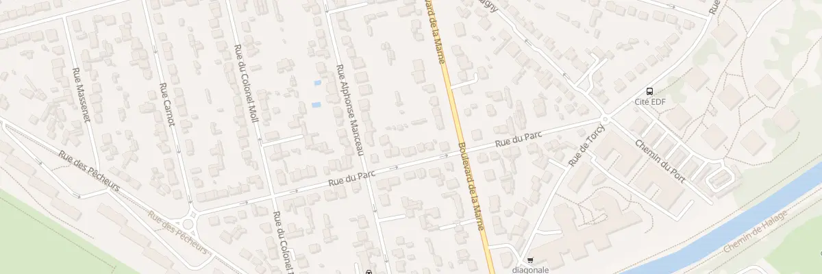 Plan du 30 Rue du Parc à Vaires-sur-Marne