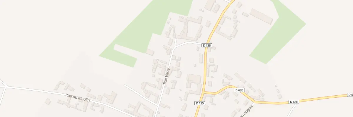 Plan du 14 Rue Verte à Piennes-Onvillers