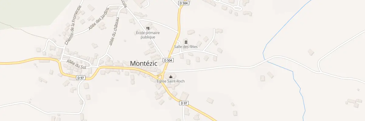 Plan du 1 Cite Edf le Pradel à Montézic