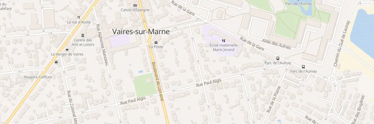 Plan du 14 Rue de Crécy à Vaires-sur-Marne