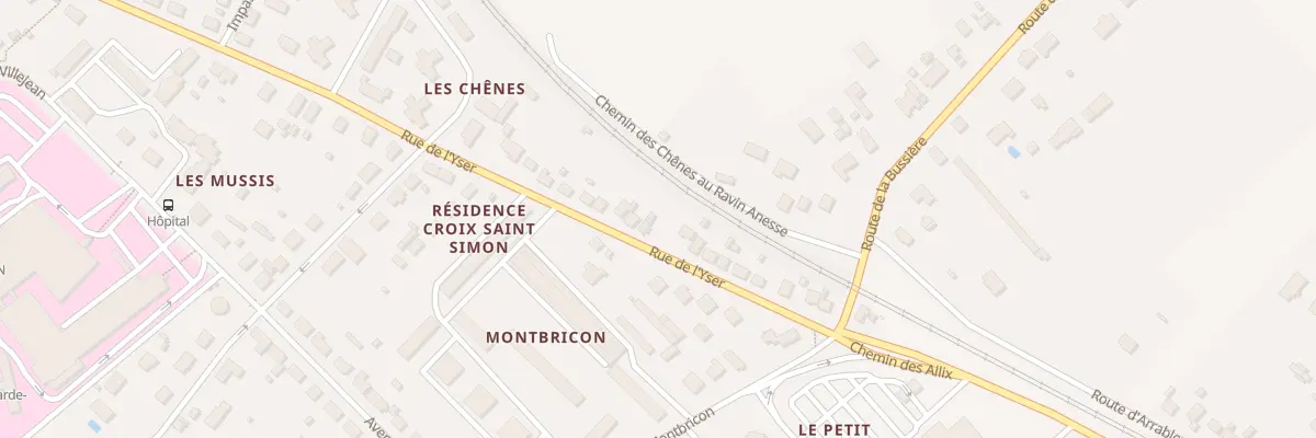 Plan du 61 Rue de l’Yser à Gien