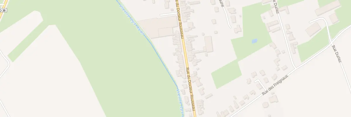 Plan du 30 Rue du Doc Rousseau à Merville