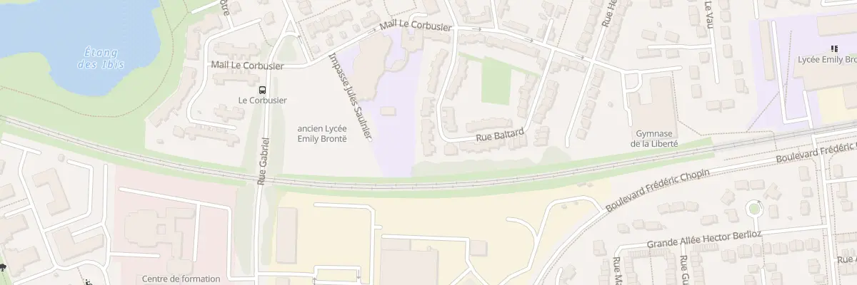 Plan du 24 Rue Baltard à Lognes
