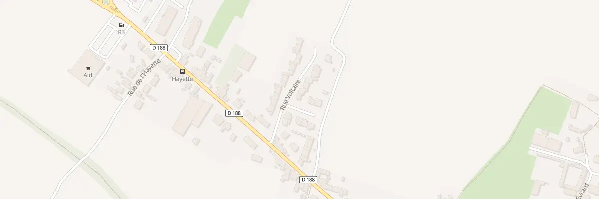 Plan du 6 Rue Voltaire à Hersin-Coupigny