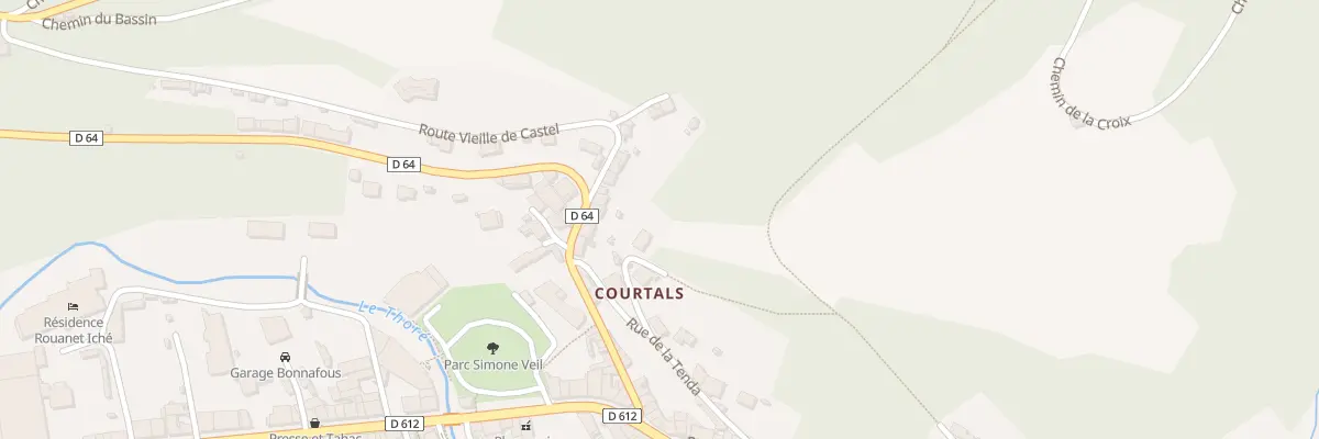 Plan du 3 Imp des Courtals à Labastide-Rouairoux