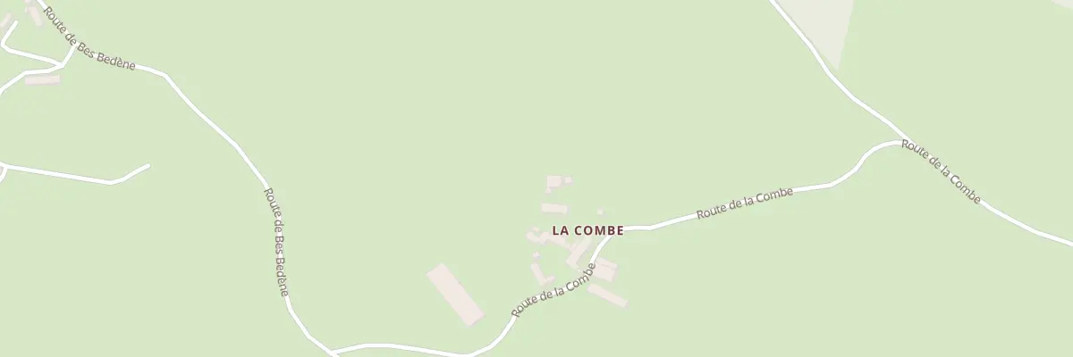 Plan du 5047 La Combe à Campouriez