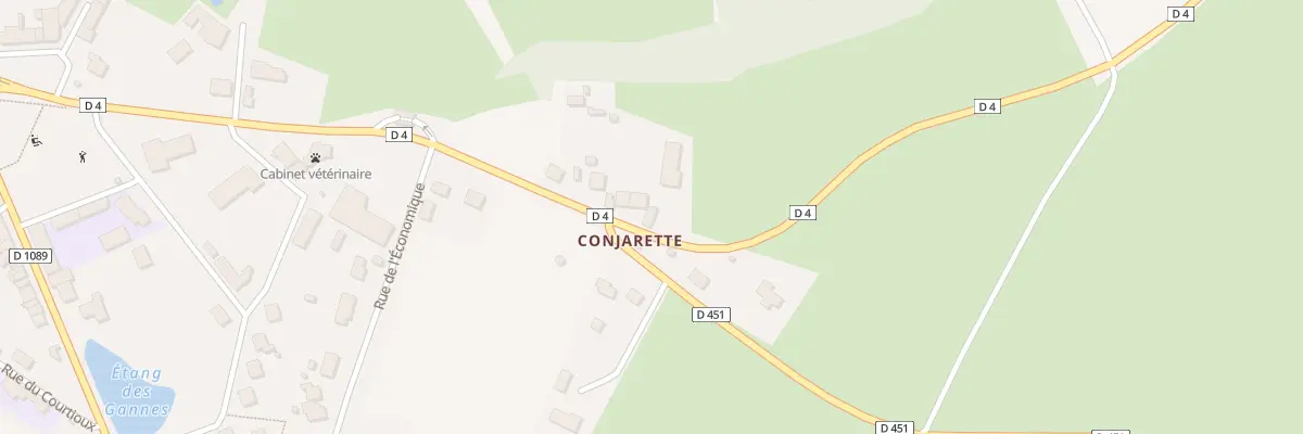 Plan du 17 Rue Conjarette à Marcillat-en-Combraille