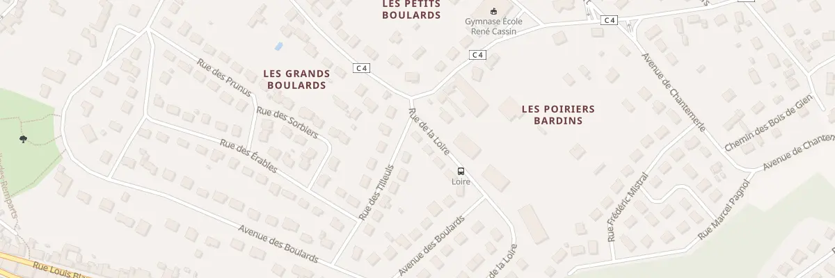 Plan du 37 Rue de la Loire à Gien
