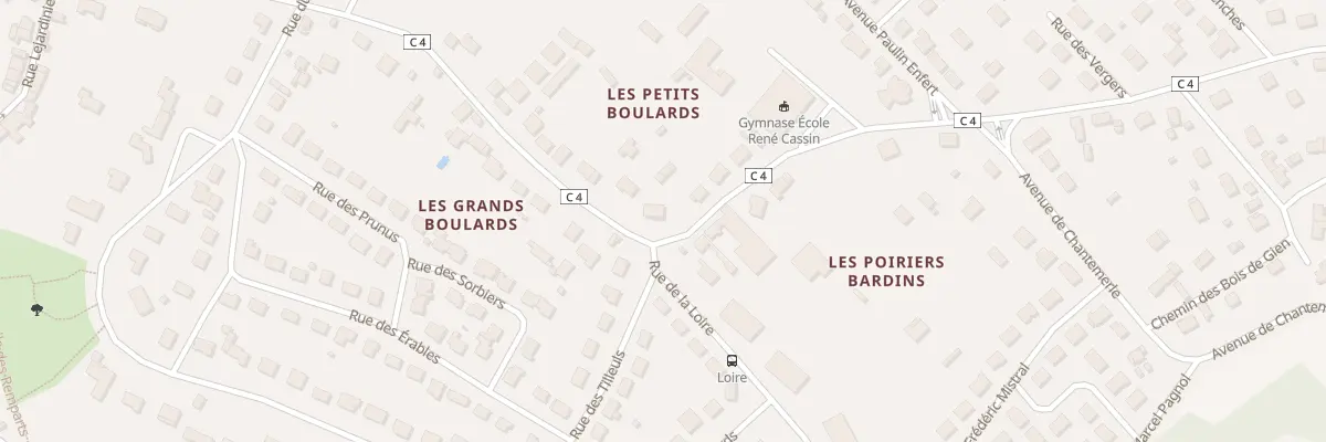 Plan du 1 Rue Jean Moulin à Gien