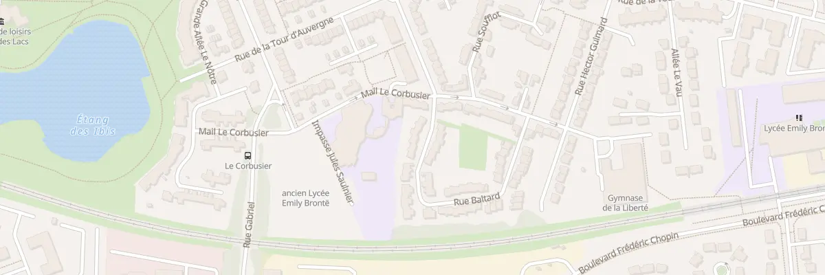Plan du 6 Rue Baltard à Lognes