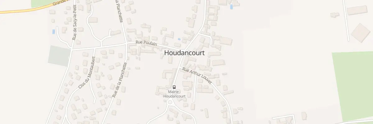 Plan du 19 Rue des Bois à Houdancourt