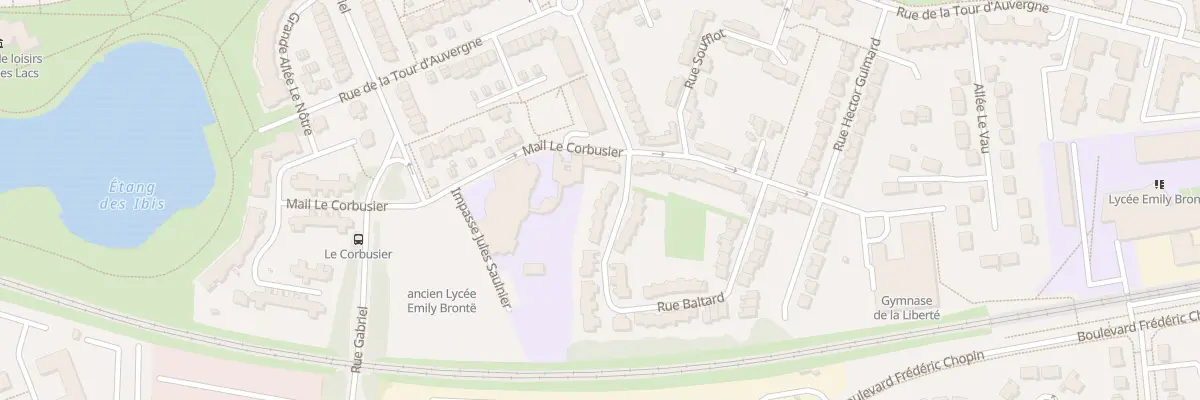 Plan du 4 Rue Baltard à Lognes