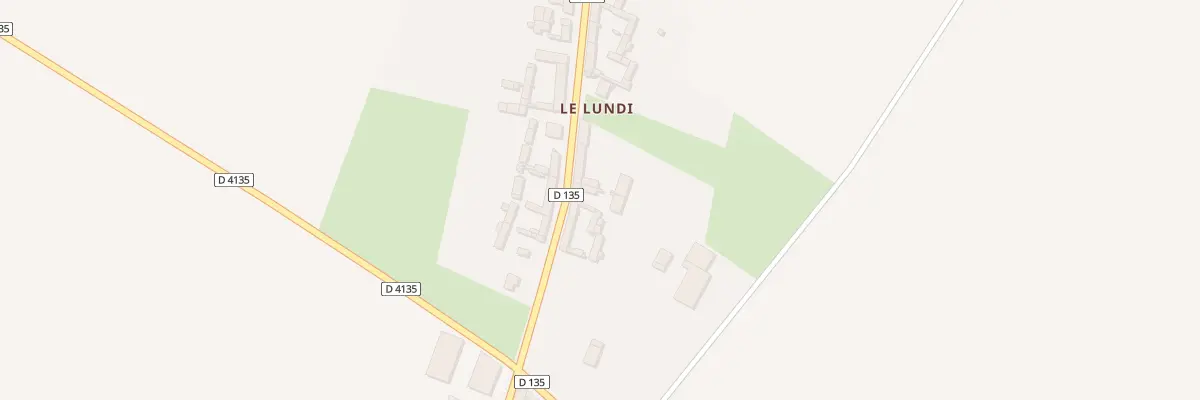 Plan du 33 Rue du Lundi à Piennes-Onvillers