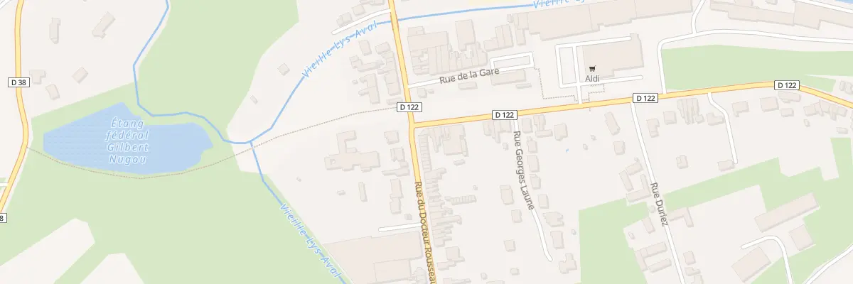 Plan du 5 Rue du Doc Rousseau à Merville