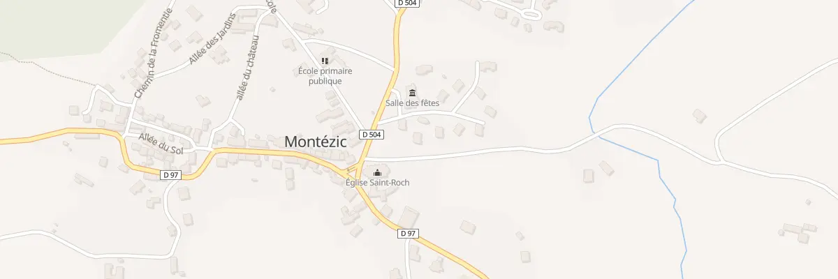Plan du 2 Cite Edf le Pradel à Montézic