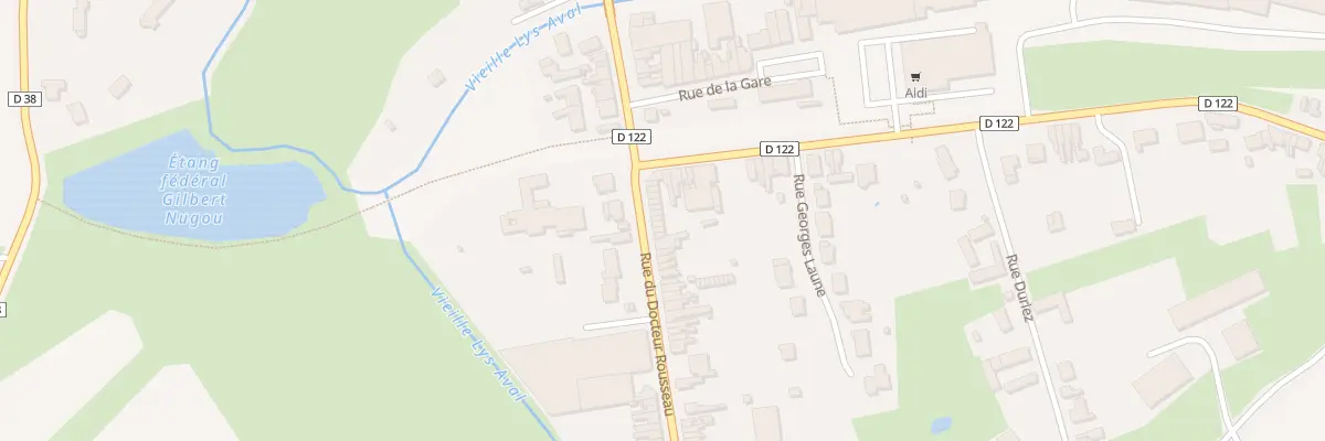 Plan du 15 Rue du Doc Rousseau à Merville