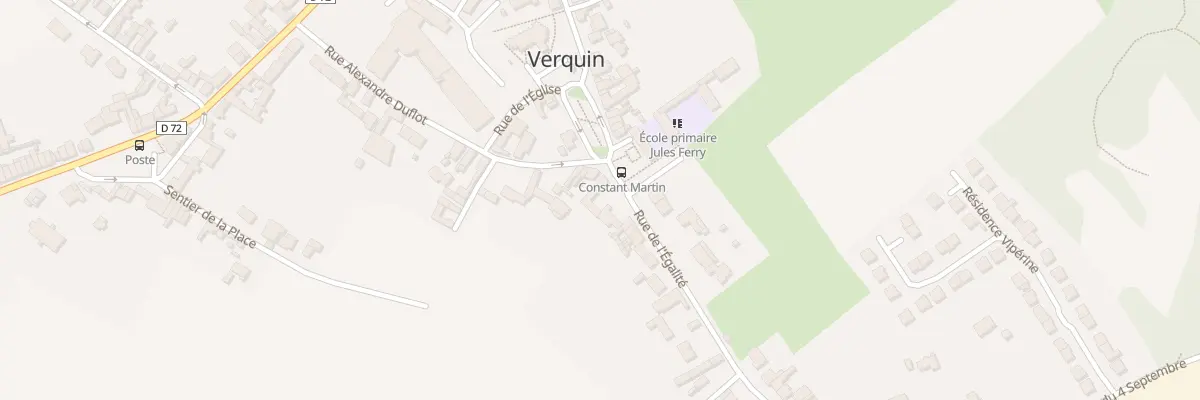 Plan du 4 Rue de l’Egalite à Verquin