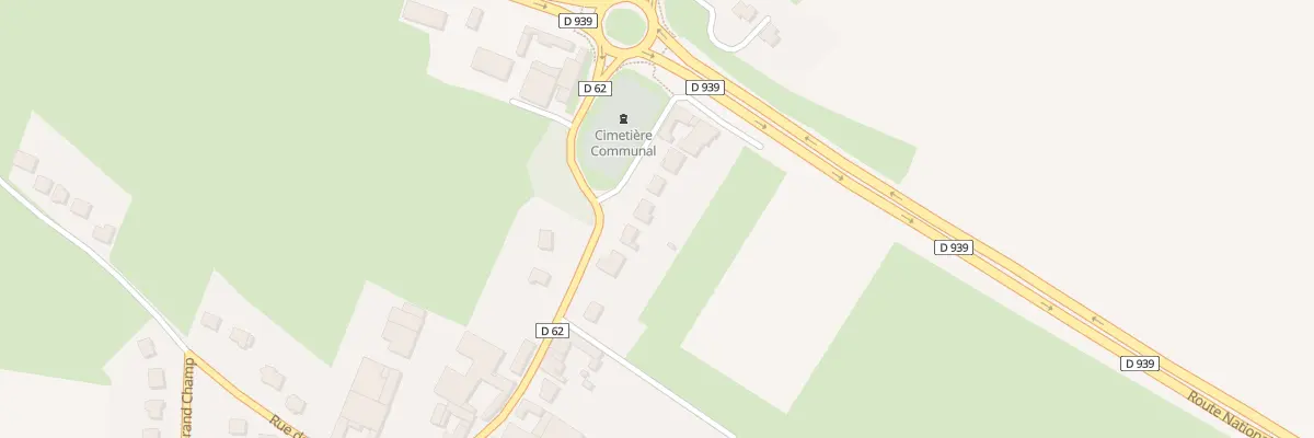 Plan du 21 Rue de l’Egalité à Haute-Avesnes