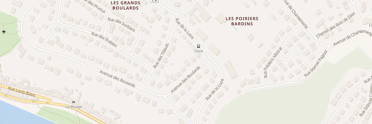 Plan du 4 Av des Boulards à Gien