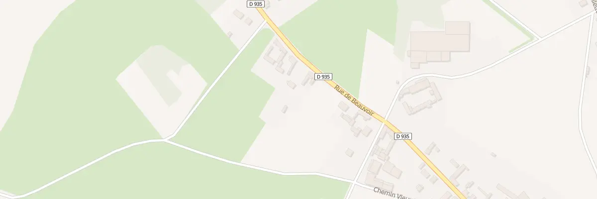 Plan du 49 Rue de Beauvoir à Rollot