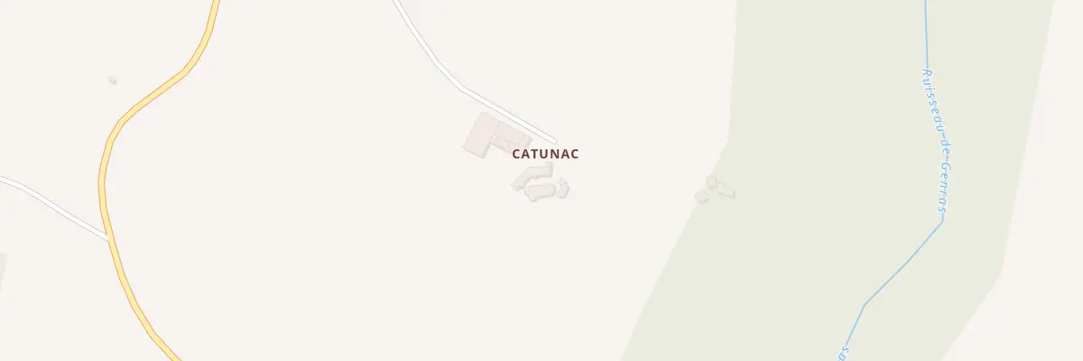 Plan du 5206 Catunac à Lestrade-et-Thouels