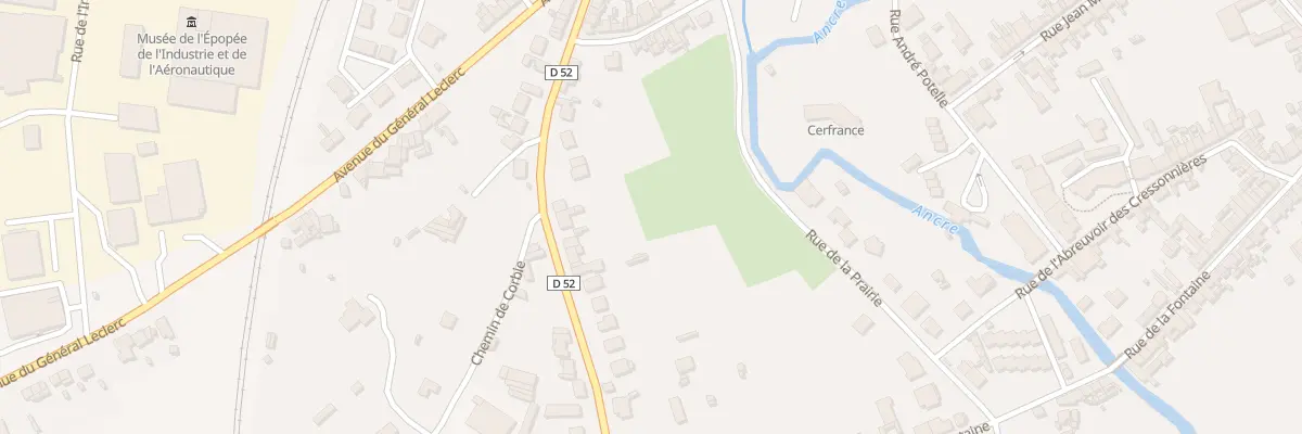 Plan du 53 Rue de Dernancourt à Albert