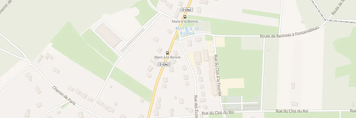 Plan du 100 Rue Grande à Recloses