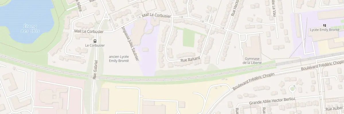 Plan du 17 Rue Baltard à Lognes