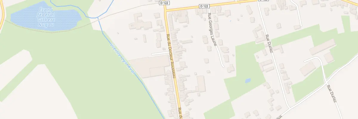 Plan du 47 Rue du Doc Rousseau à Merville