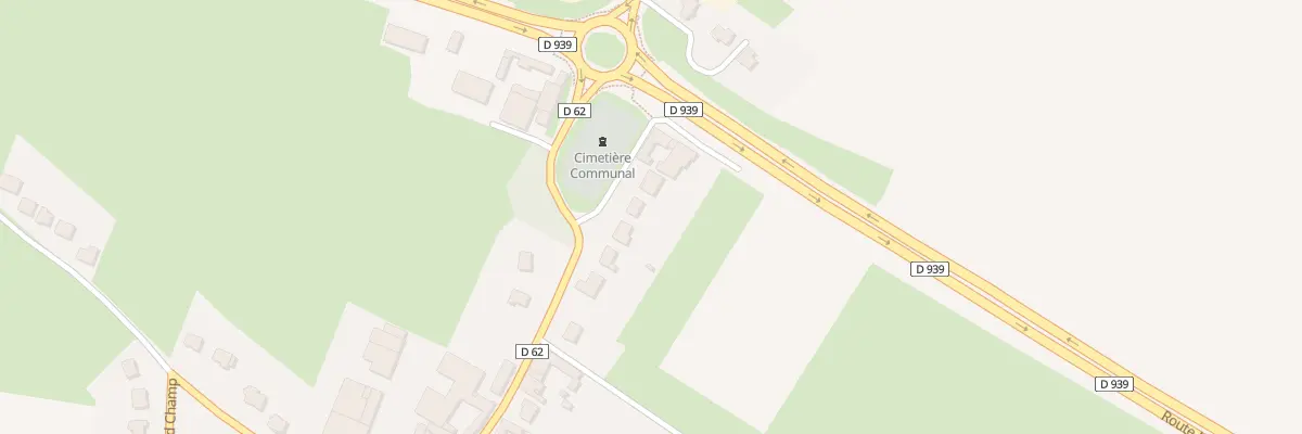 Plan du 23 Rue de l’Egalité à Haute-Avesnes