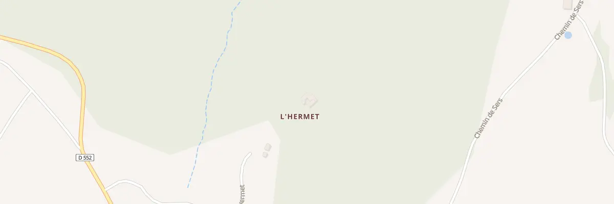 Plan du 5071 L’Hermet à Montclar