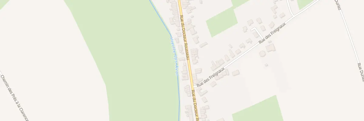 Plan du 58B Rue du Doc Rousseau à Merville