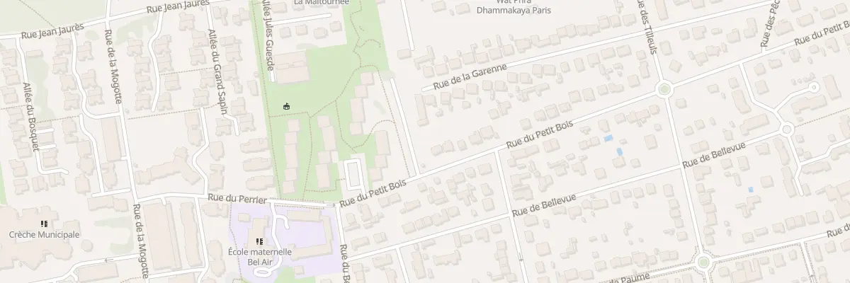 Plan du 46 Rue du Petit Bois à Torcy