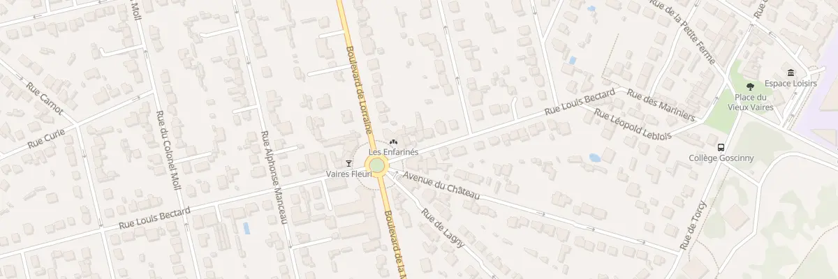 Plan du 30 Rue Louis Bectard à Vaires-sur-Marne