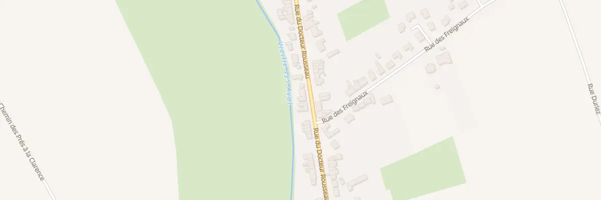 Plan du 62 Rue du Doc Rousseau à Merville