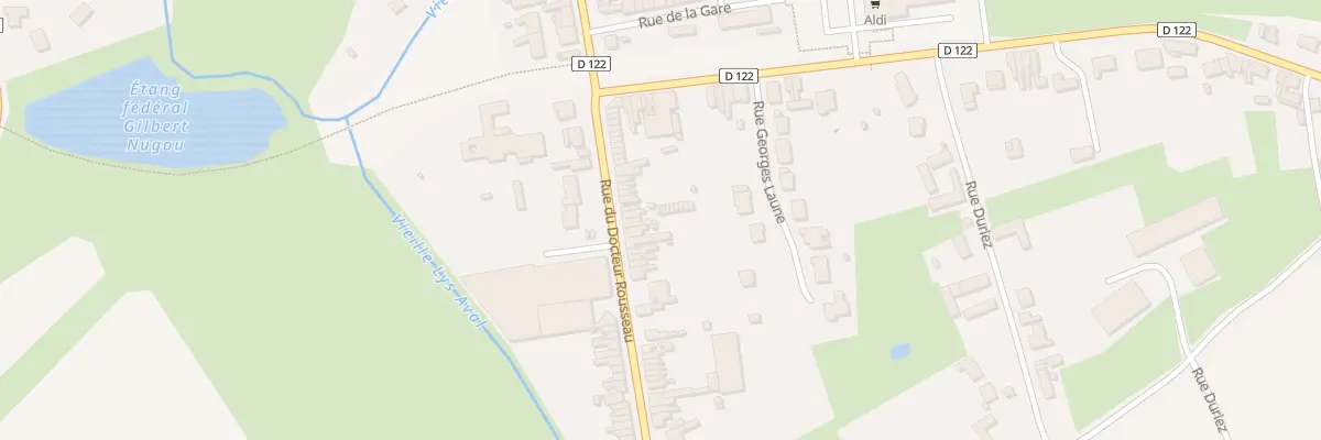 Plan du 35 Rue du Doc Rousseau à Merville