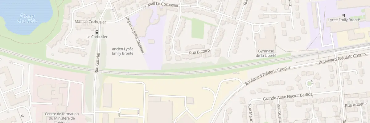 Plan du 34 Rue Baltard à Lognes