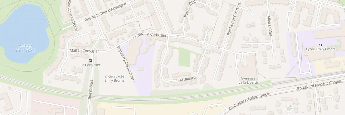 Plan du 5 Rue Baltard à Lognes