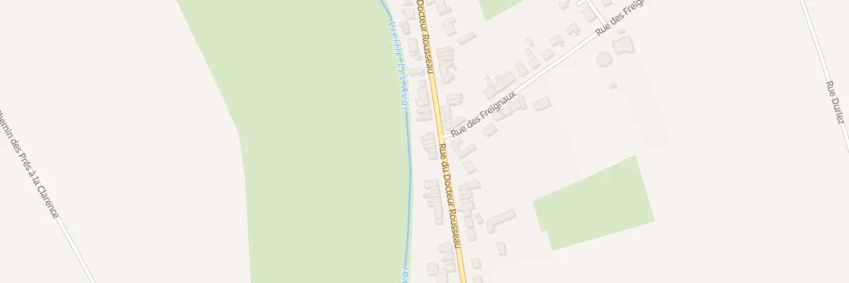 Plan du 70 Rue du Doc Rousseau à Merville