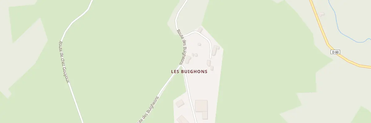 Plan du 5181 Les Buigheons à Charensat