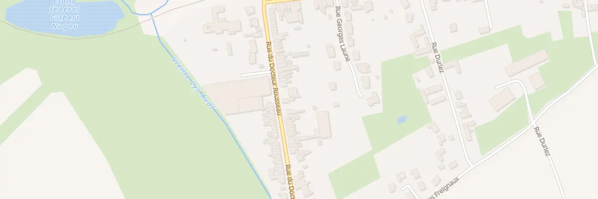 Plan du 53 Rue du Doc Rousseau à Merville