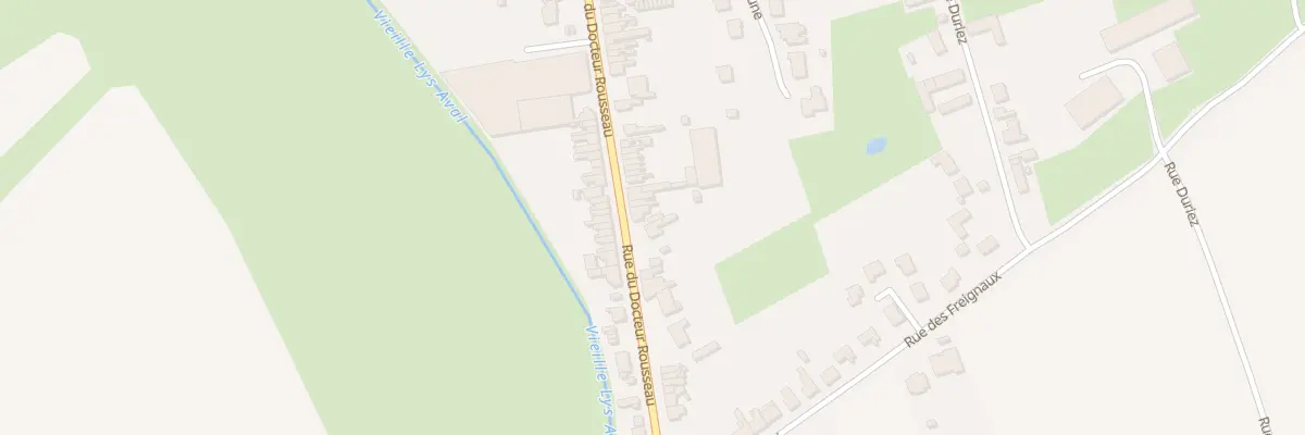 Plan du 77 Rue du Doc Rousseau à Merville