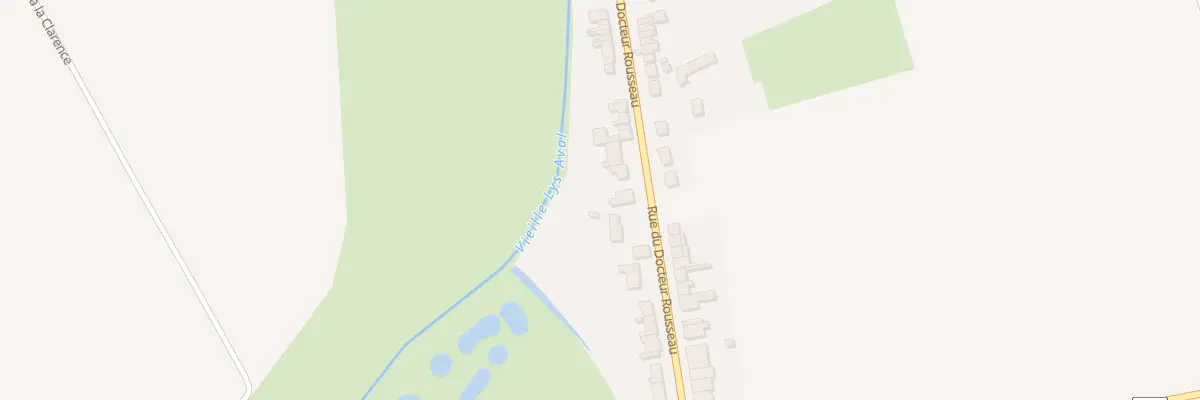 Plan du 108 Rue du Doc Rousseau à Merville