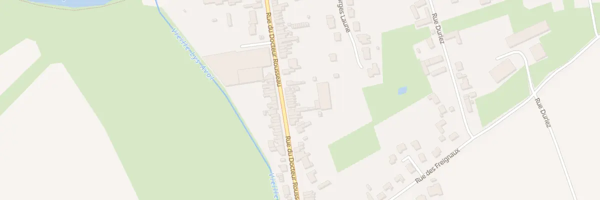 Plan du 65 Rue du Doc Rousseau à Merville