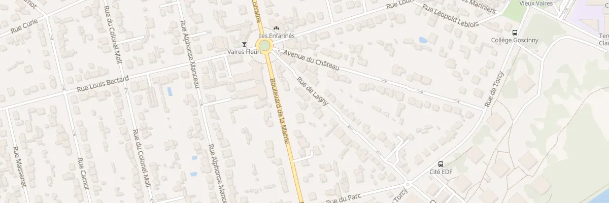 Plan du 12 Rue de Lagny à Vaires-sur-Marne