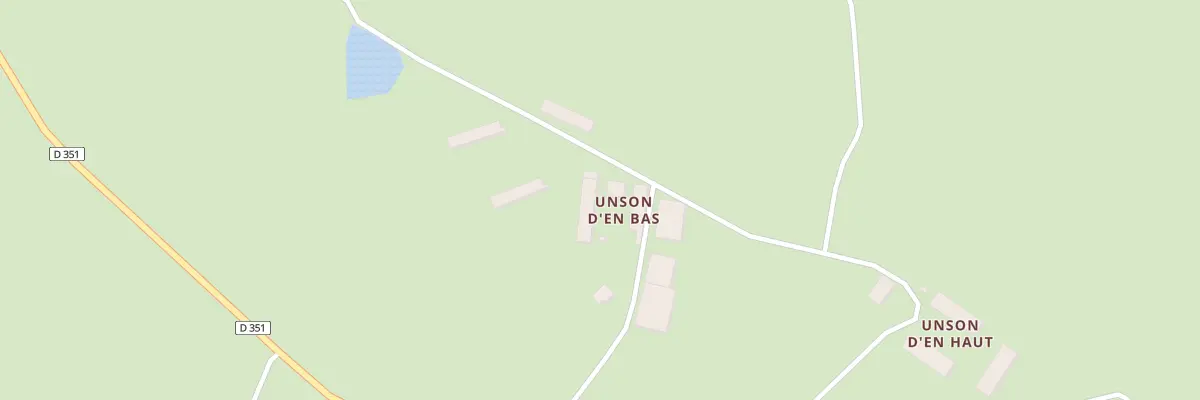 Plan du 2 Unson d’En Bas à Saint-Fargeol